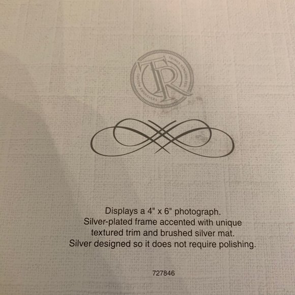 New in Box - Things Remembered - 4x6 Photo Free Standing Frame - Picture 6 of 10